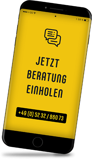 Jetzt Beratung einholen: +48 (0) 5232 860 73